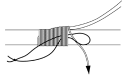 How to wrap rod guides