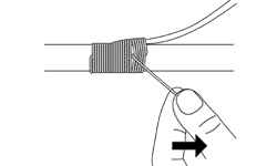 How to wrap rod guides