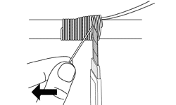 How to wrap rod guides