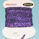PROWRAP Metallic Braid Purple