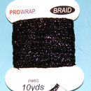 PROWRAP Metallic Braid Black