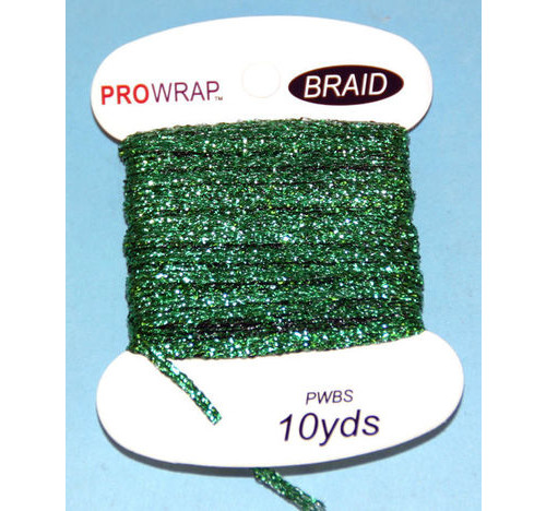 PROWRAP Metallic Braid Green