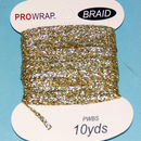 PROWRAP Metallic Braid Gold