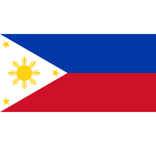 Philippines Flag decal 3 pack