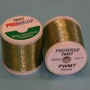Prowrap metallic twist Green & Gold