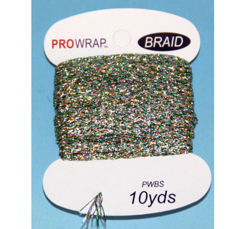 PROWRAP Metallic Braid Green/Gold/Silver