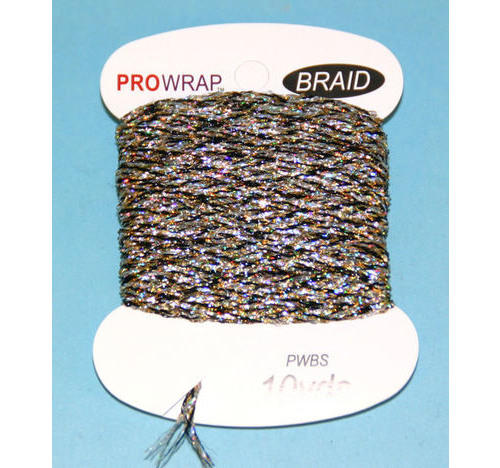 PROWRAP Metallic Braid Silver/Gold/Black