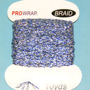 PROWRAP Metallic Braid Blue / Silver