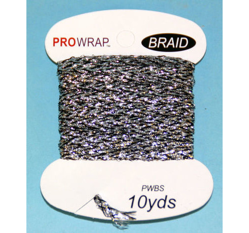 PROWRAP Metallic Braid Silver / Black