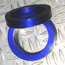 Aluminum Trim Ring Blue 25 OD 15 bore