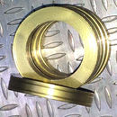 Aluminum Trim Ring Gold 22 OD 17 bore