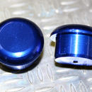 Al Butt Cap Blue 8mm Stalk diameter