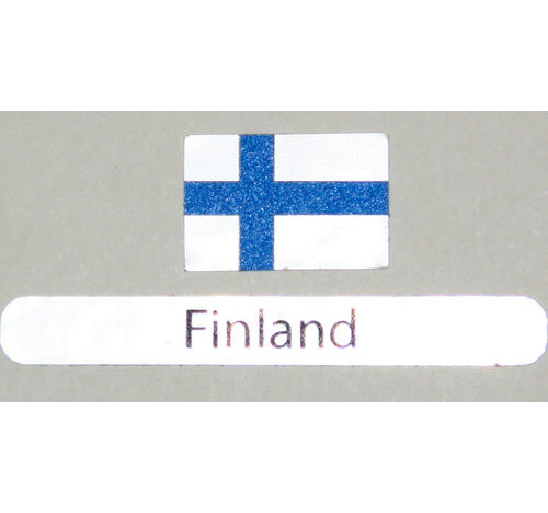 Finland Flag Decal 3 pack