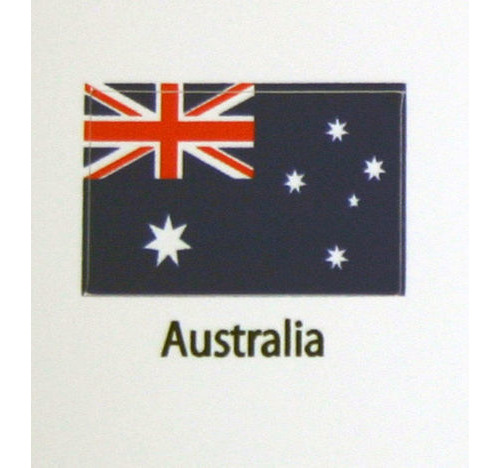 Australian Flag decal 3 pack