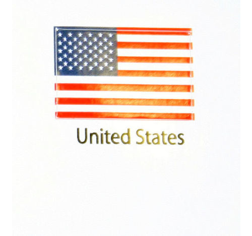 United States America Flag decal 3 pack