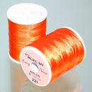 Bobines de 100 yards/mètres de fil en nylon calibre A orange.