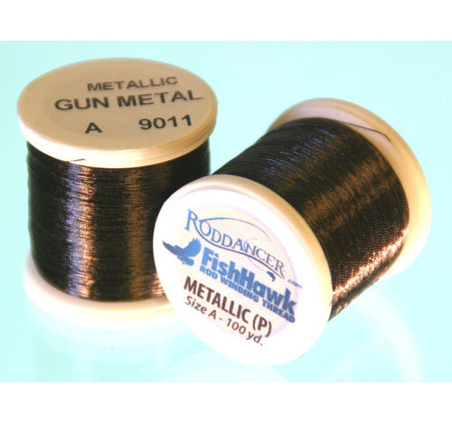 Metallic P thread 100 meter Spool Gun Metal