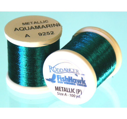 Metallic P thread 100 meter Spool Aquamarine