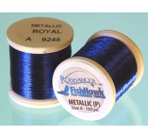 Metallic P thread 100 meter Spool Royal Blue