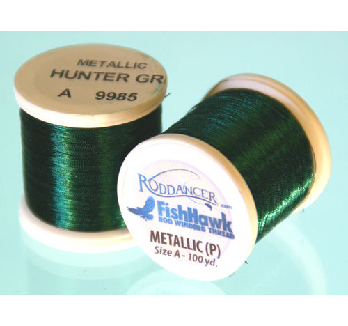 Metallic P thread 100 meter Spool HUNTER GREEN