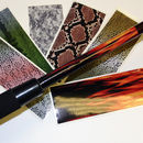 the range with fire on a rod