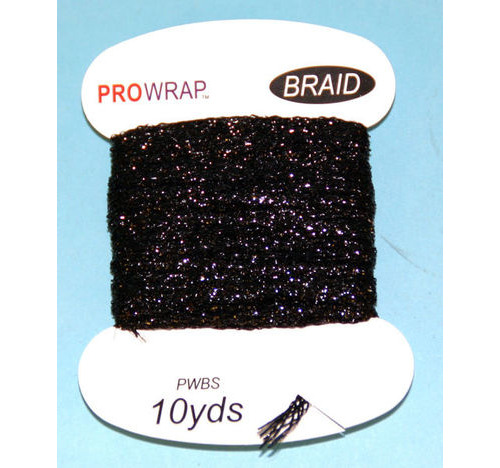 PROWRAP Metallic Braid Black