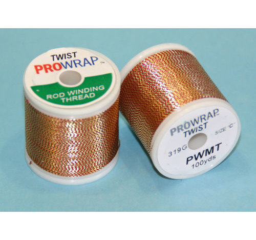 Prowrap metallic twist Red & Gold