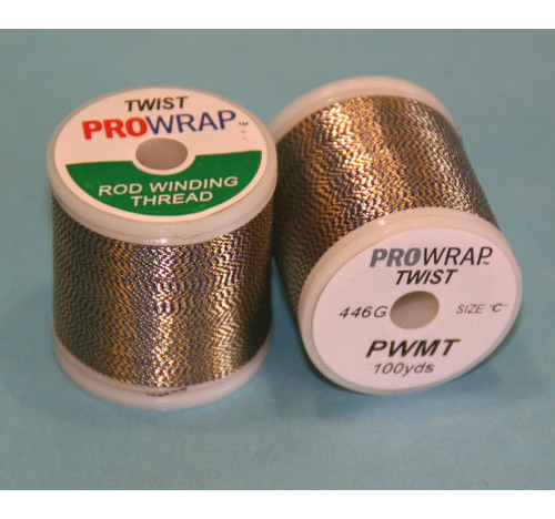 Prowrap metallic twist Blue & Gold