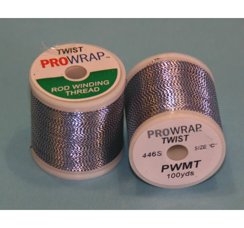 Prowrap metallic twist Blue & Silver