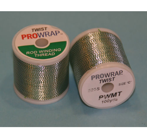 Prowrap metallic twist Green & Silver