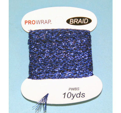 PROWRAP Metallic Braid Blue/ Black