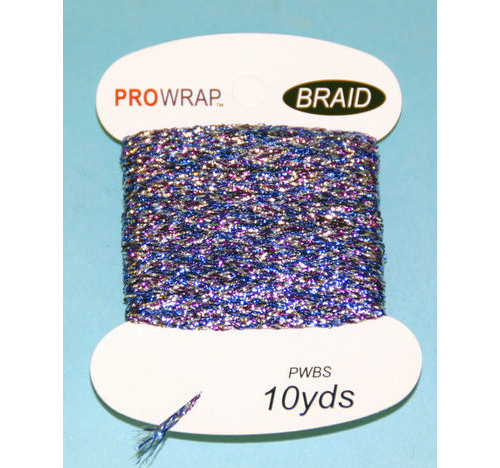 PROWRAP Metallic Braid Purple/Blue/Silver
