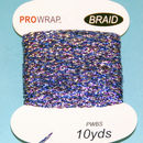 PROWRAP Metallic Braid Purple/Blue/Silver