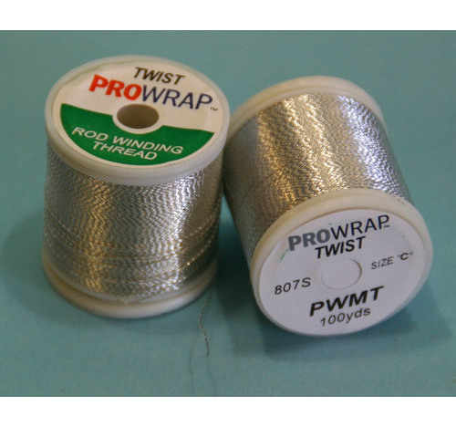 Prowrap metallic twist White & Silver