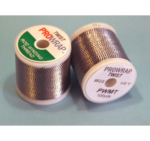 Prowrap metallic twist Black & Silver