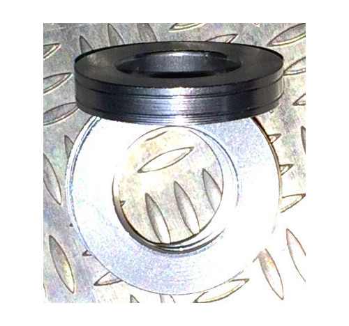 Aluminum Trim Ring Silver 22 OD 15 bore