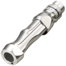 Alps AWF 18 wave form seat - LT silver finish