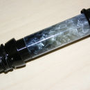 Acrylic Blue Roan Mix with Black fittings