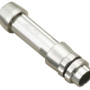 Size 24 Centra Lock Reel seat silver finish 147mm long 24 mm ID