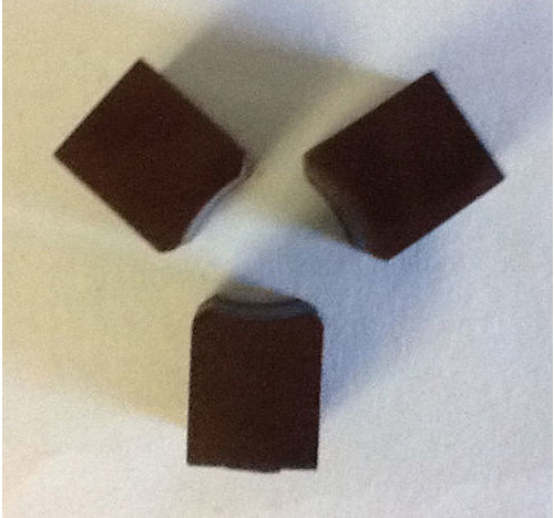 Concave set of spare Jaws for Deluxe Chuck