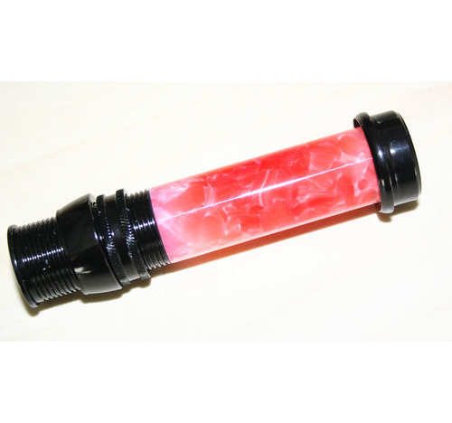 Acrylic Coral Mix with Black fittings