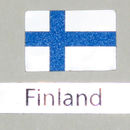 Finland Flag Decal 3 pack