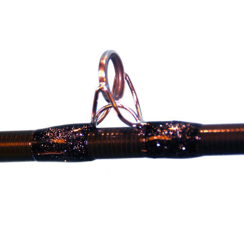 Glitter on rod whipping