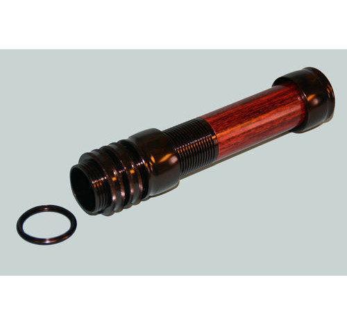 REC Black anodized reel seat Rosewood body