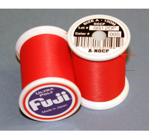 FUJI ULTRA POLY NCP 100M SPOOL SCARLET A