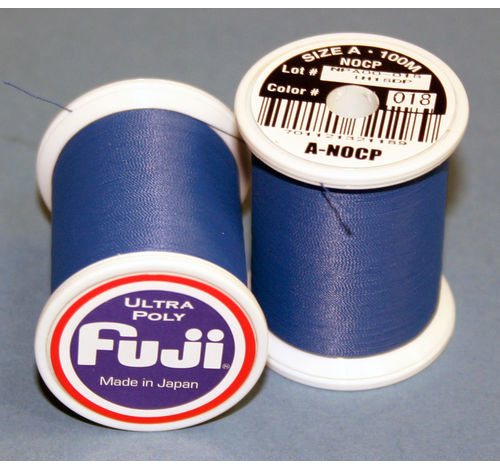 FUJI ULTRA POLY NCP 100M SPOOL NAVY BLUE A