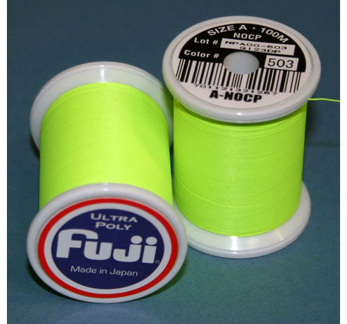 FUJI ULTRA POLY NCP 100M SPOOL NEON GREEN A