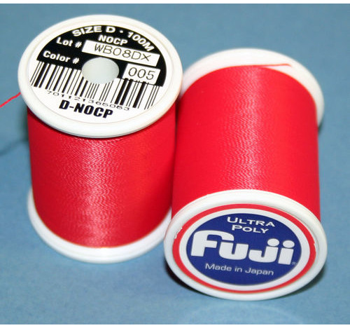 FUJI ULTRA POLY NCP 100M SPOOL SCARLET D