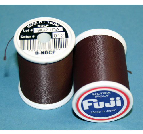 FUJI ULTRA POLY NCP 100M SPOOL DARK BROWN D