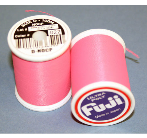 FUJI ULTRA POLY NCP 100M SPOOL HOT PINK D